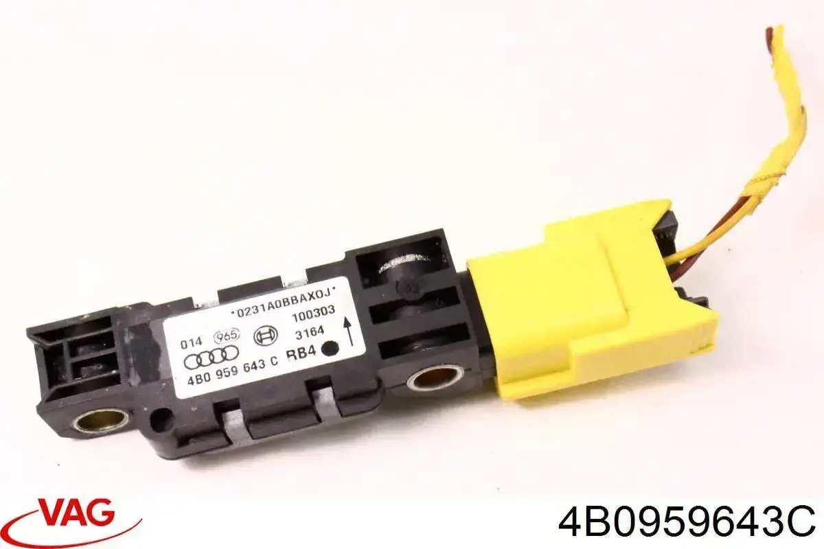 Датчик Эйрбэг передний VAG 4B0959643C цена, от 2.82 USD
