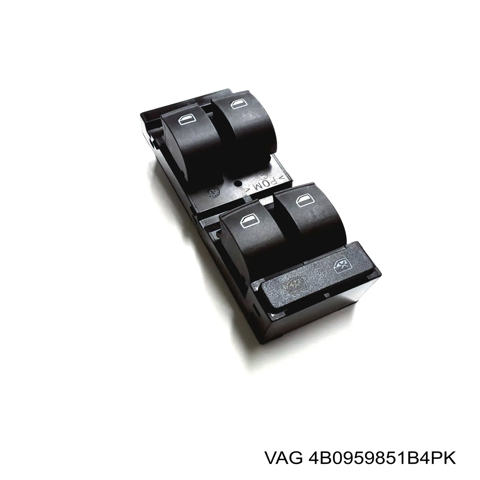 Кнопочный блок управления стеклоподъемником передний левый 4B0959851B4PK VAG