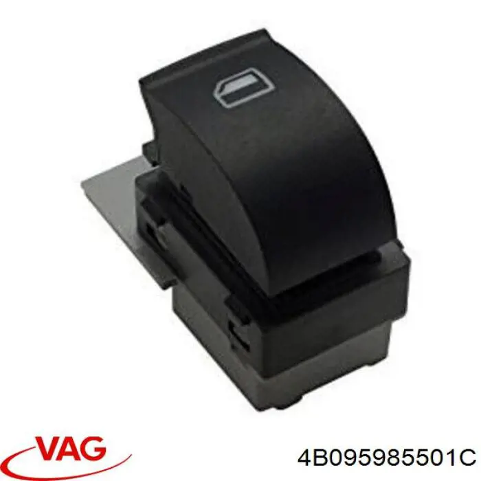 Кнопка стеклоподъемника передняя 4B095985501C VAG