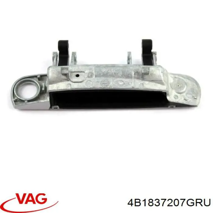 Ручка двери передней наружная левая 4B1837207GRU VAG