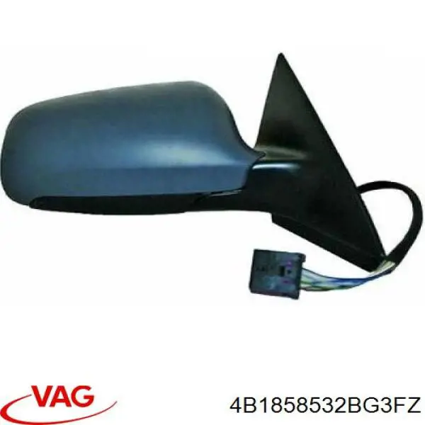 Наружное зеркало правое VAG 4B1858532BG3FZ цена, от 111.46 USD