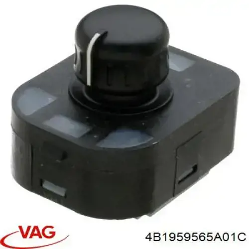 Купить 4B1959565A01C VAG Блок управления зеркалами заднего вида, на центральной консоли