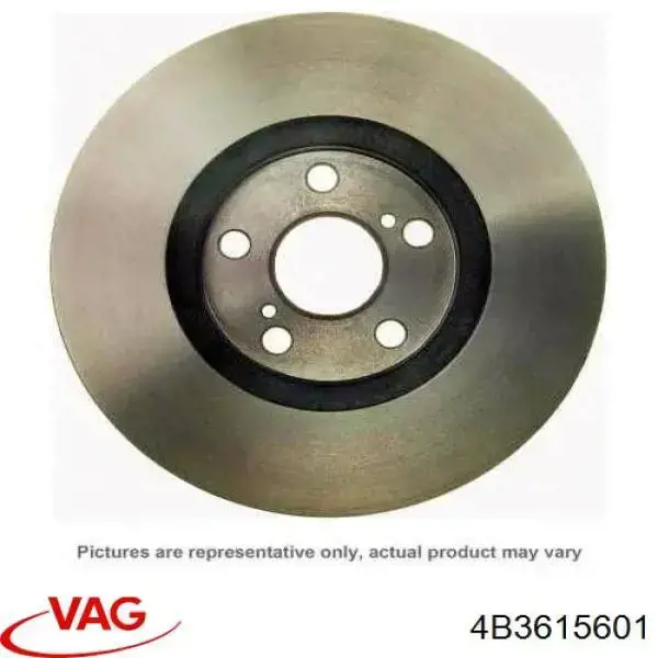 Задний дисковый тормоз VAG 4B3615601