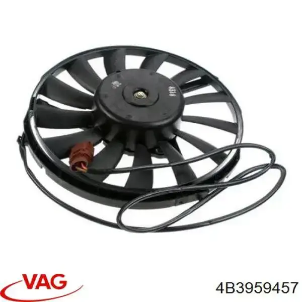 4B3959457 VAG электровентилятор кондиционера в сборе (мотор+крыльчатка)