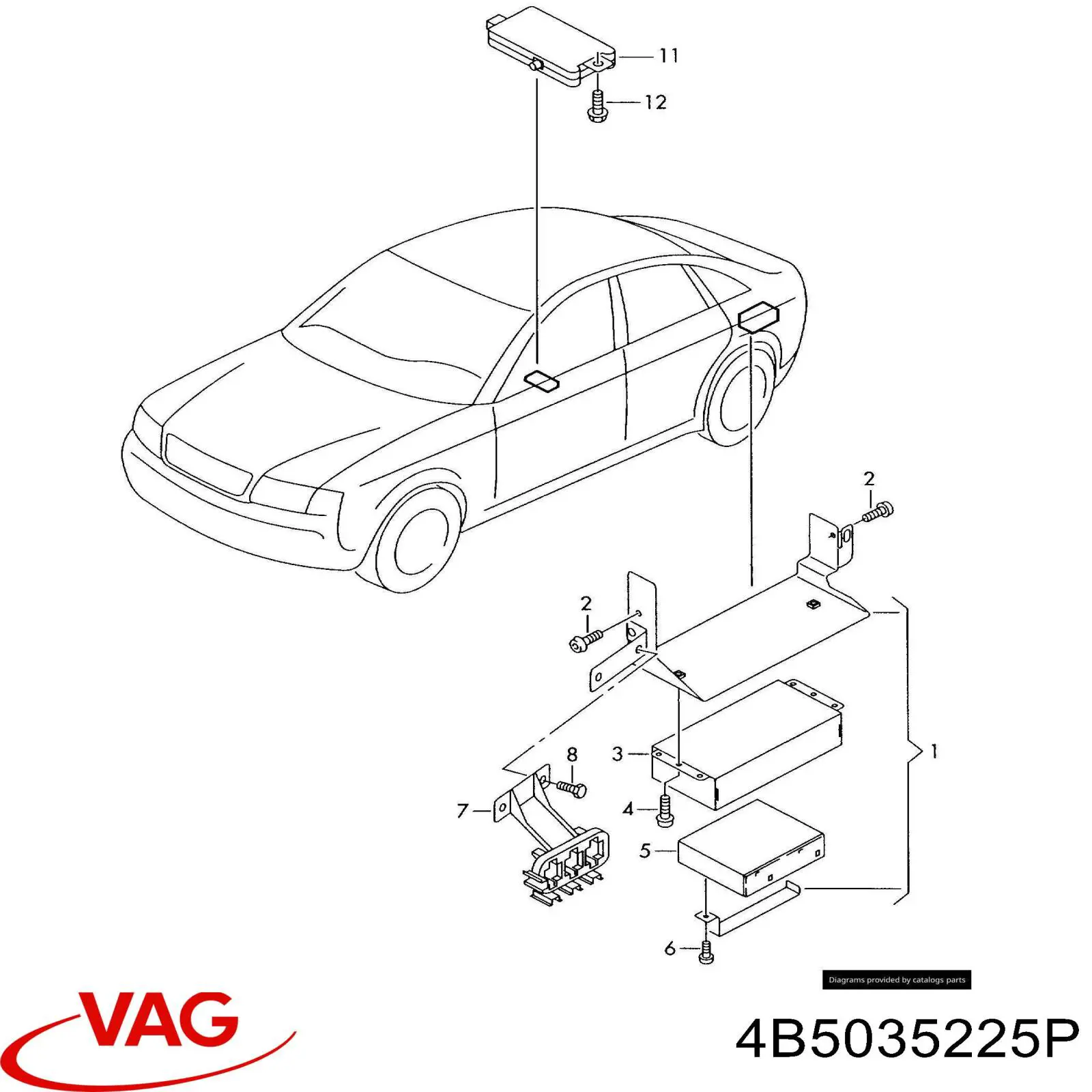  VAG 4B5035225P цена, от 22.57 USD