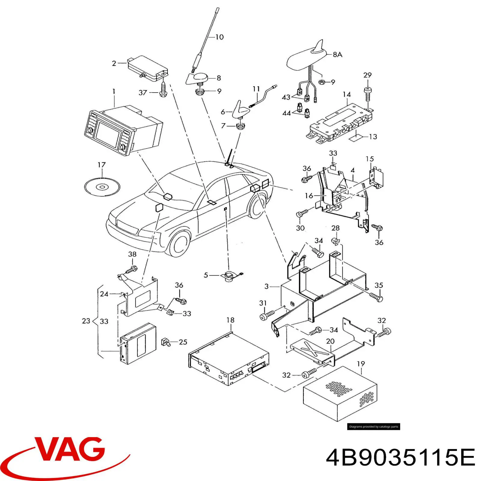 4B9035115E VAG 