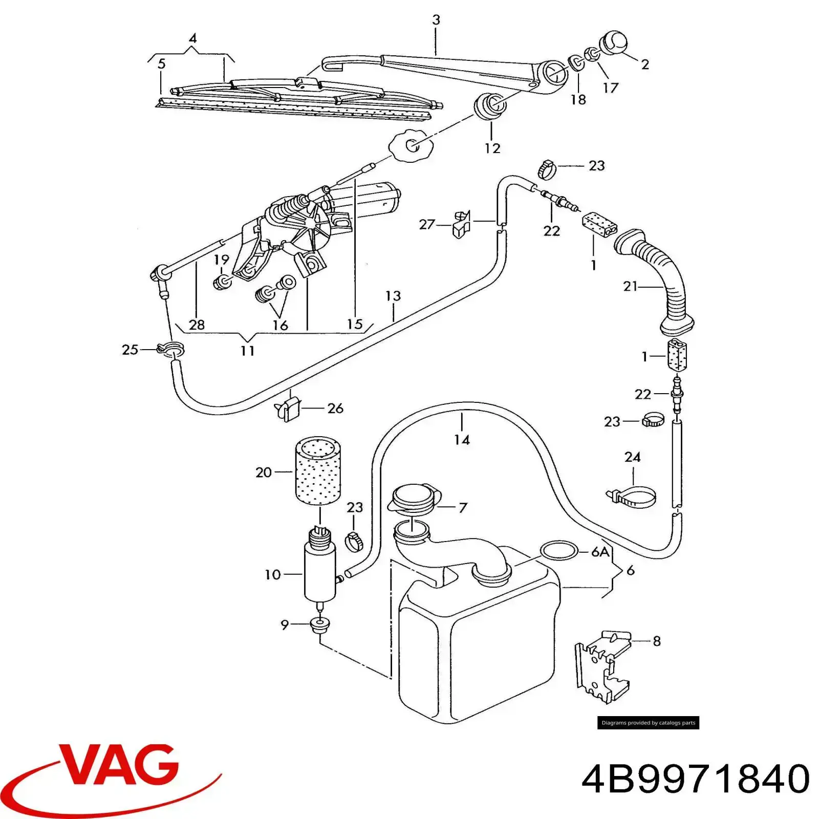 4B9971840 VAG 