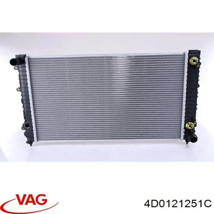 Купить 4D0121251C VAG Радиатор водяной