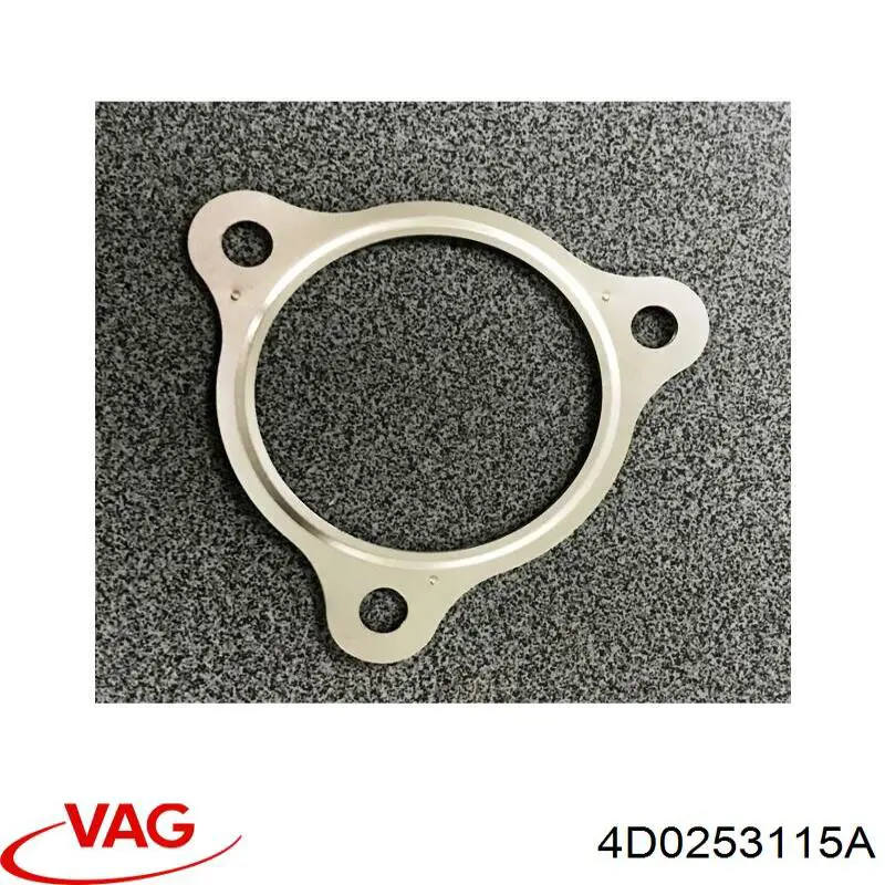 Vedante de tubo de admissão do silenciador 4D0253115A VAG