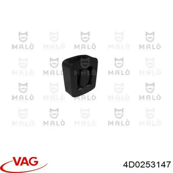 Подушка крепления глушителя VAG 4D0253147 цена, от 2.31 USD