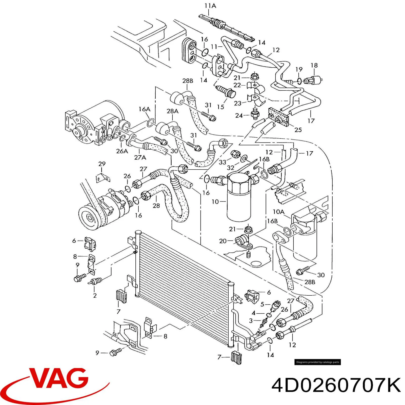 4D0260707K VAG 