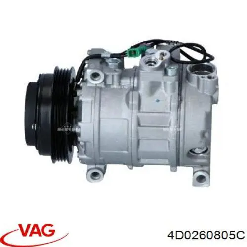 Компрессор системы кондиционирования VAG 4D0260805C цена, от 88.69 USD