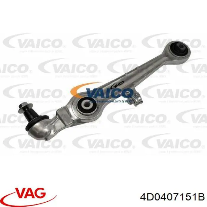 Нижний рычаг передней подвески левый/правый VAG 4D0407151B