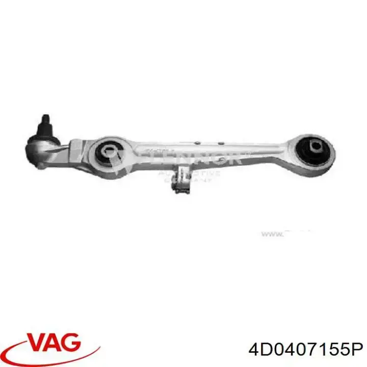 Купить 4D0407155P VAG Рычаг передней подвески нижний левый/правый