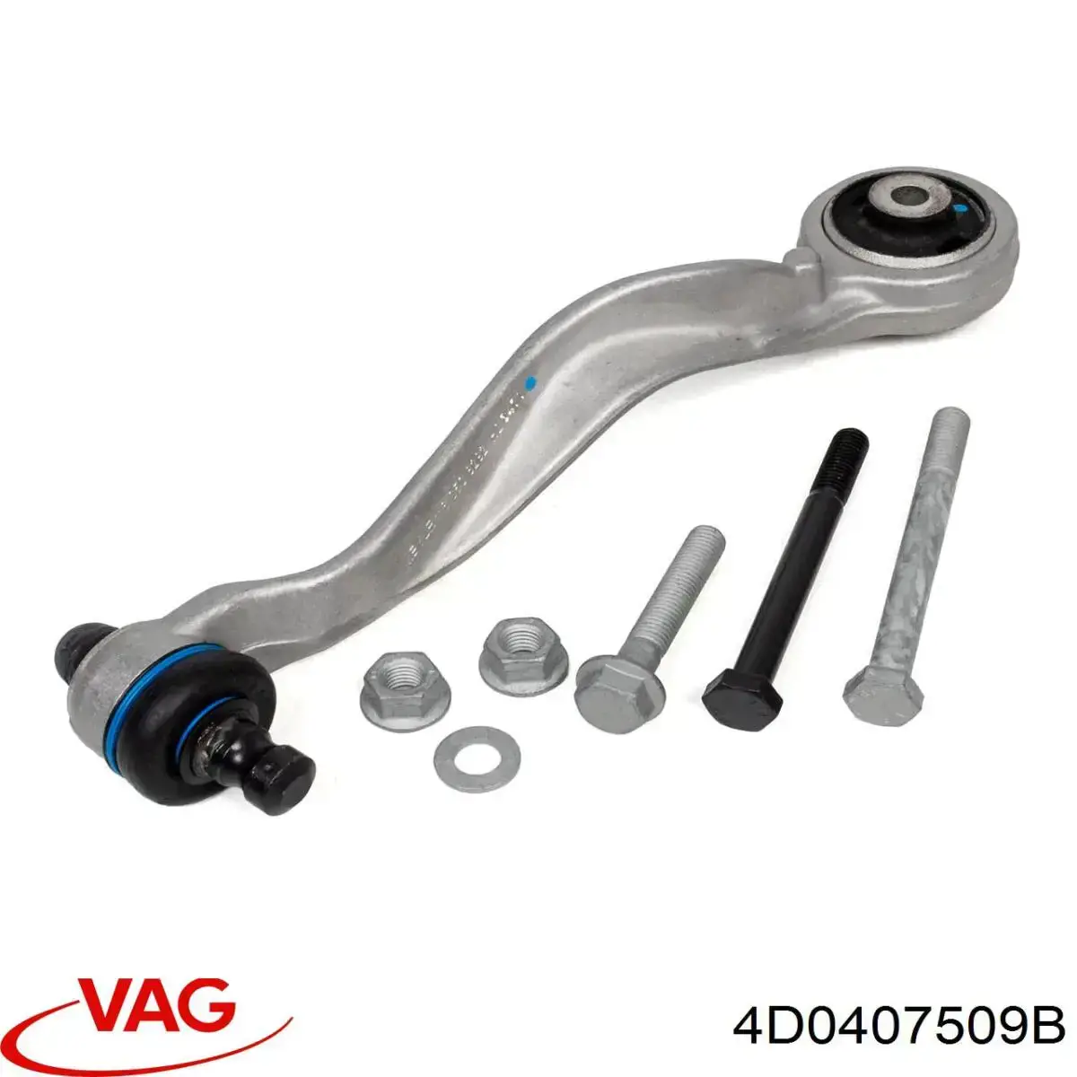 Рычаг передней подвески верхний, левый VAG 4D0407509B