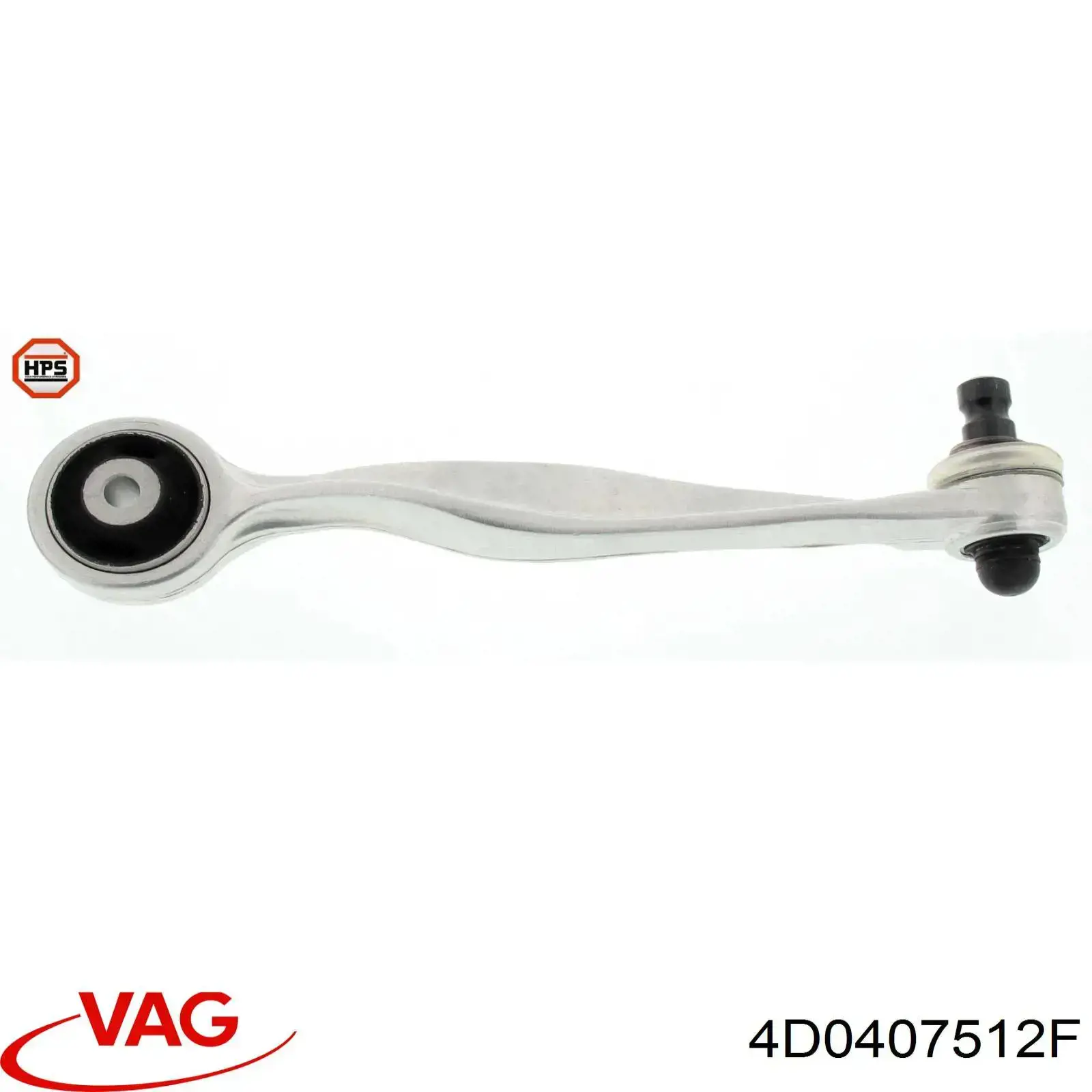 Рычаг передней подвески верхний правый VAG 4D0407512F цена, от 15.35 USD