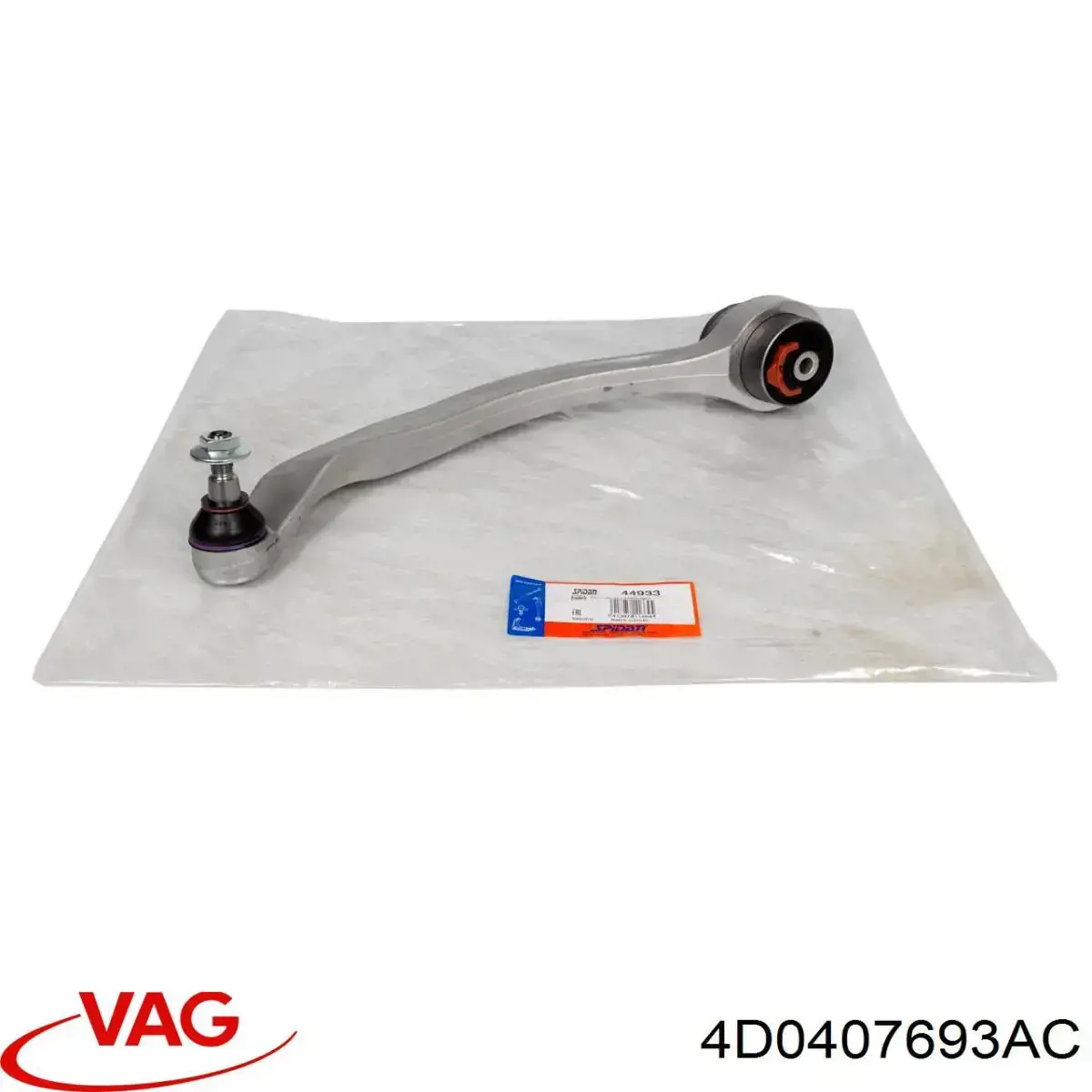 4D0407693AC VAG Рычаг передней подвески нижний левый