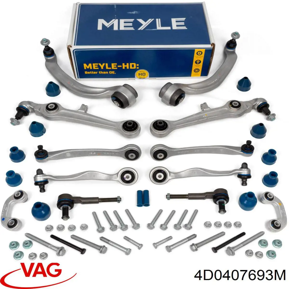 Левый рычаг передней нижней подвески VAG 4D0407693M цена, от 45.18 USD