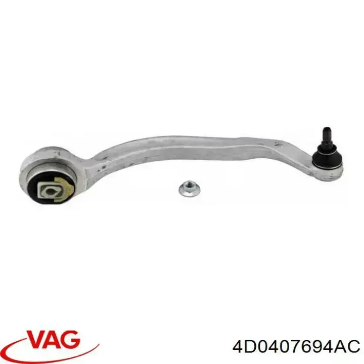 Правый рычаг передней нижней подвески VAG 4D0407694AC цена, от 42.74 USD