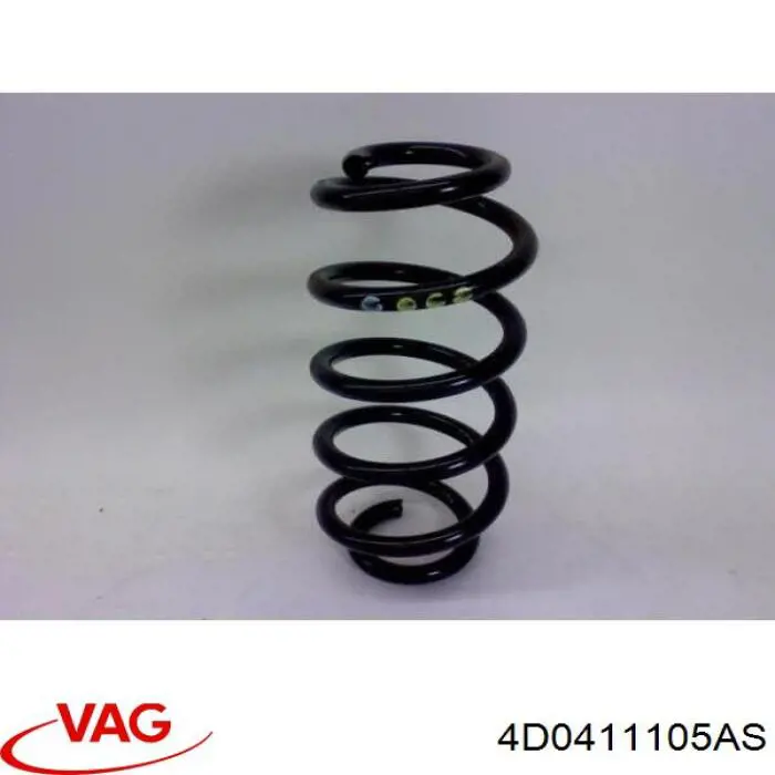 4D0411105AS VAG Пружина передней подвески