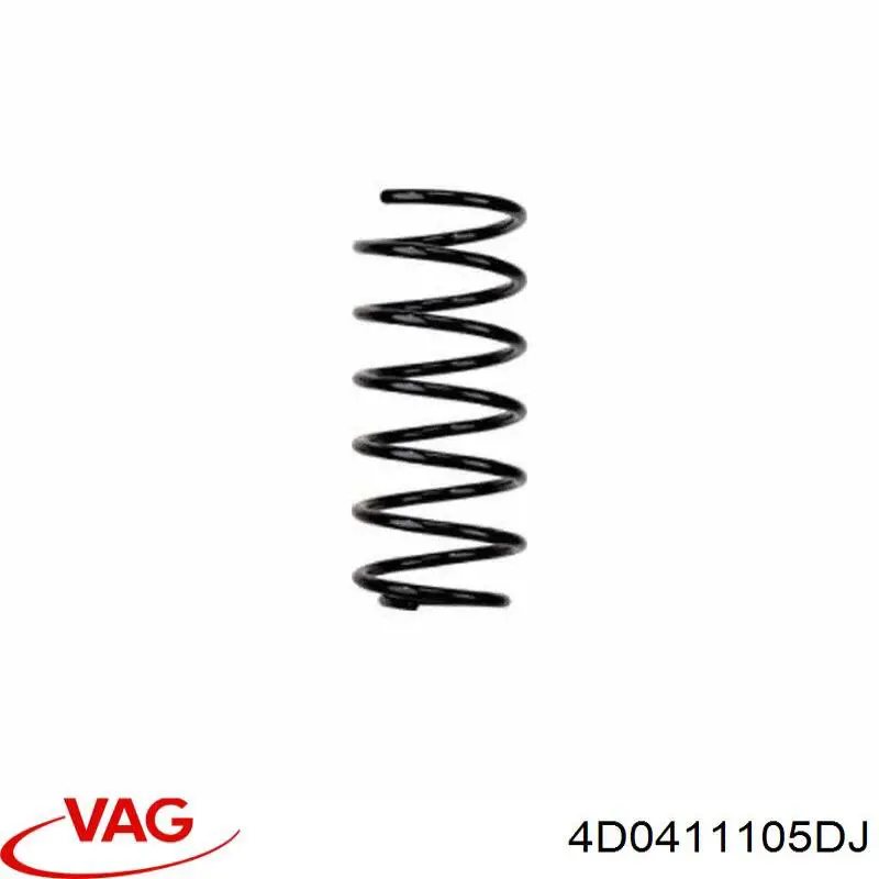 4D0411105DJ VAG Пружина передней подвески