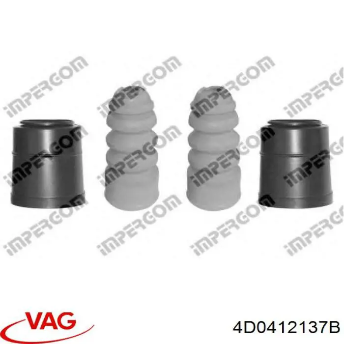 Чехол амортизатора переднего VAG 4D0412137B цена, от 2.21 USD