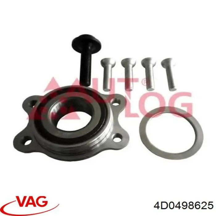 Подшипник ступицы пер/зад VAG 4D0498625 цена, от 40.82 USD