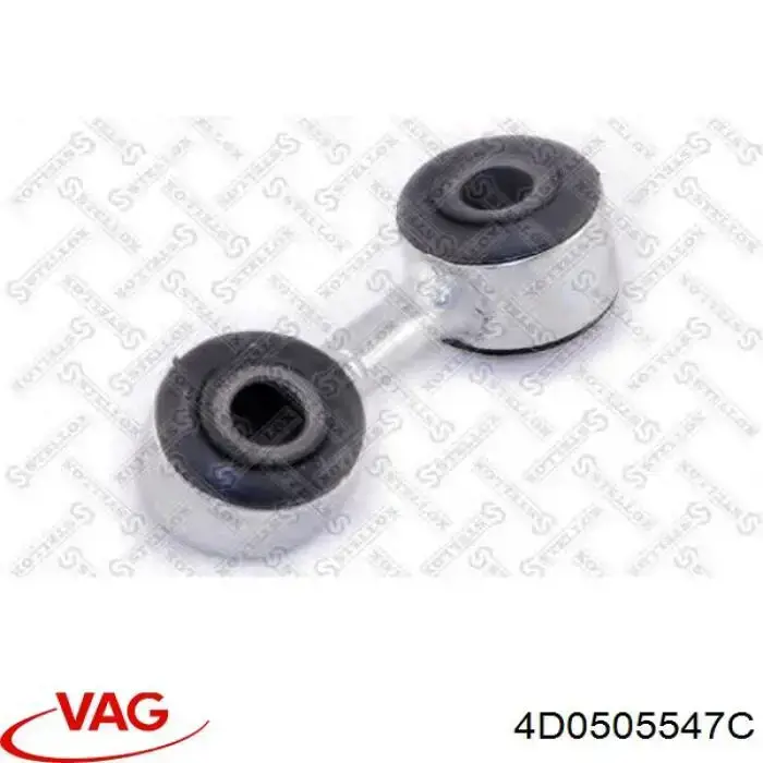 Левая стойка заднего стабилизатора 4D0505547C VAG