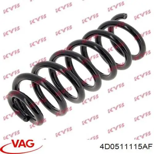 Купить 4D0511115AG VAG Пружина подвески