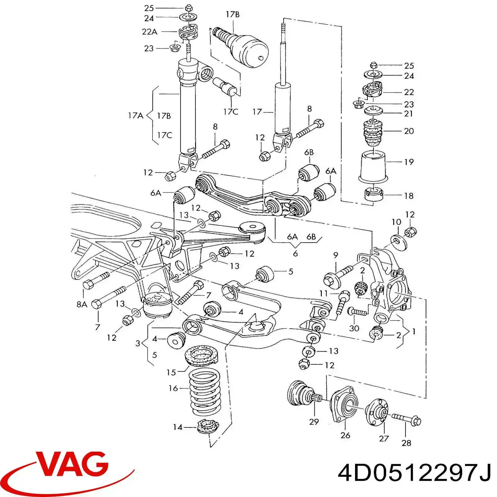 4D0512297J VAG 