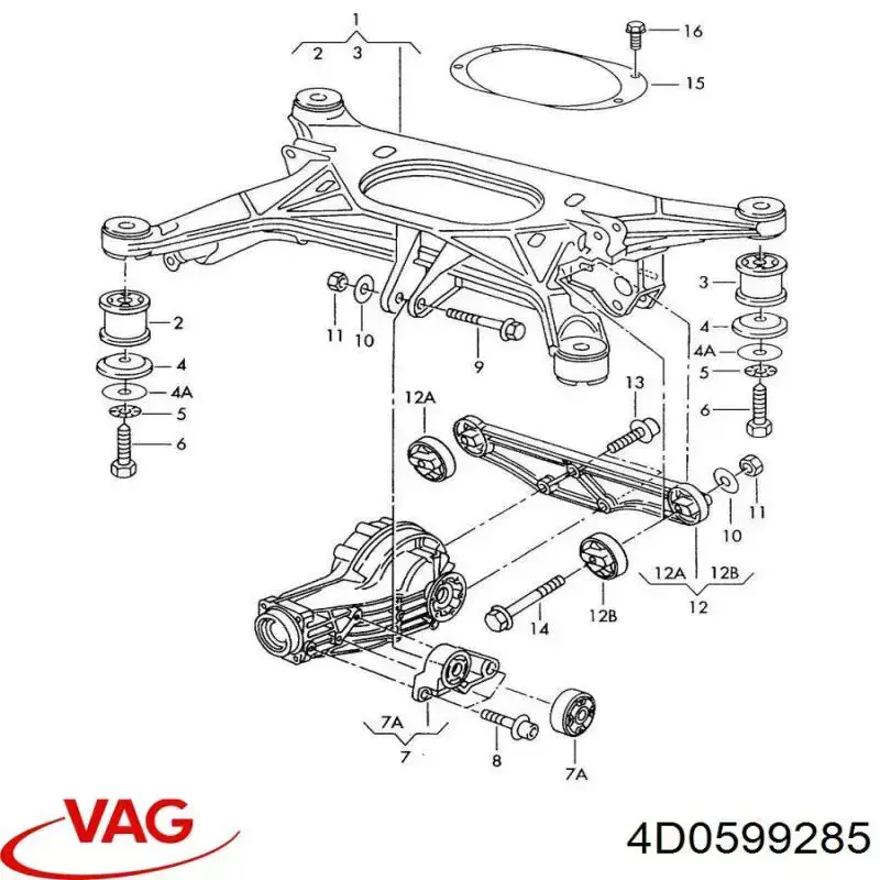  4D0599285 VAG