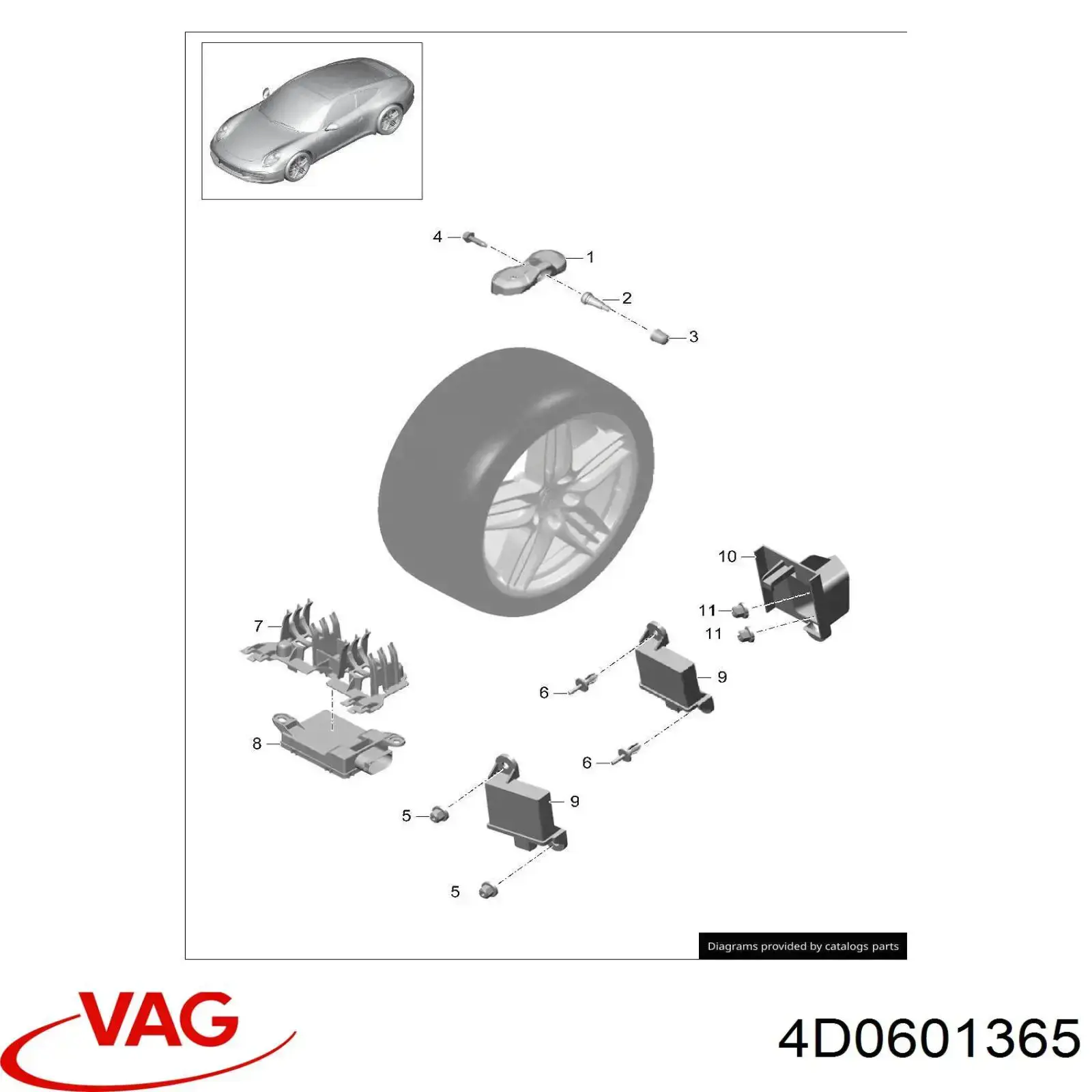  4D0601365 VAG