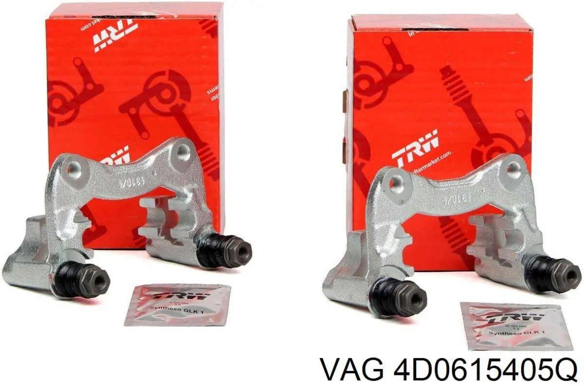 Купить 4D0615405Q VAG Скоба заднего суппорта