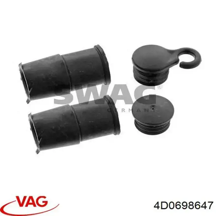 Ремкомплект тормозной системы VAG 4D0698647 цена, от 4.73 USD