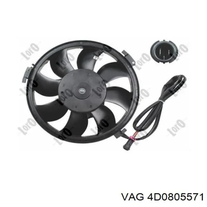 Купить 4D0805571 VAG Установочная панель передняя