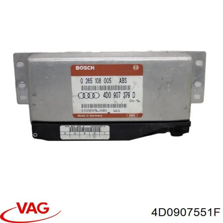 Блок управления двигателем 4D0907551F VAG