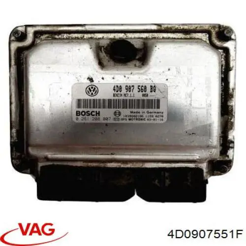 Модуль управления двигателем VAG 4D0907551F