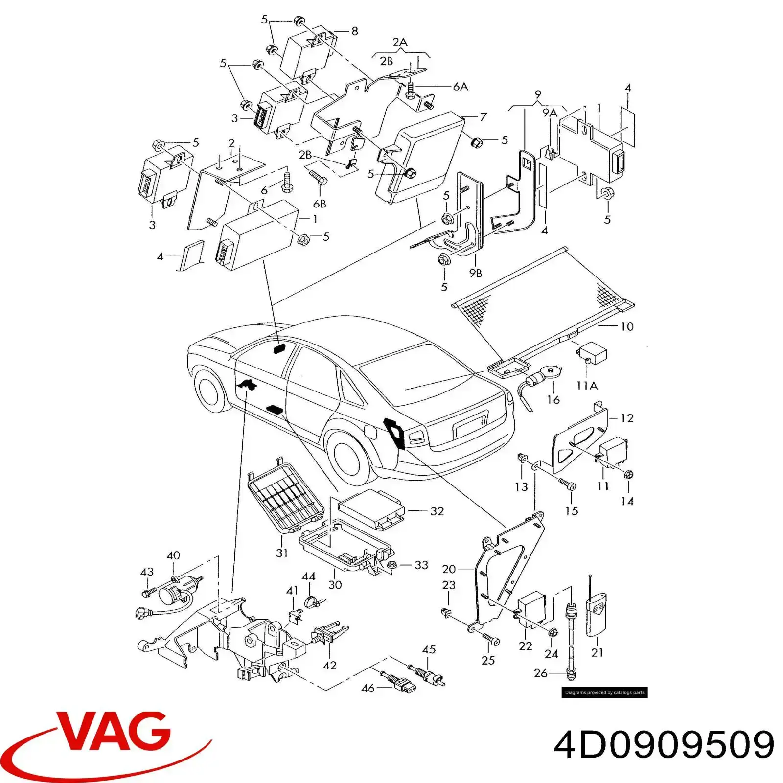 4D0909509 VAG 