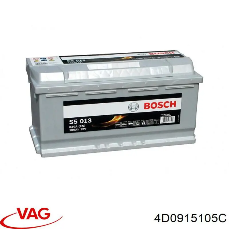 Аккумулятор VAG 4D0915105C