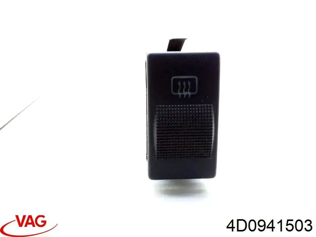 Кнопка включения обогрева заднего стекла 4D0941503 VAG