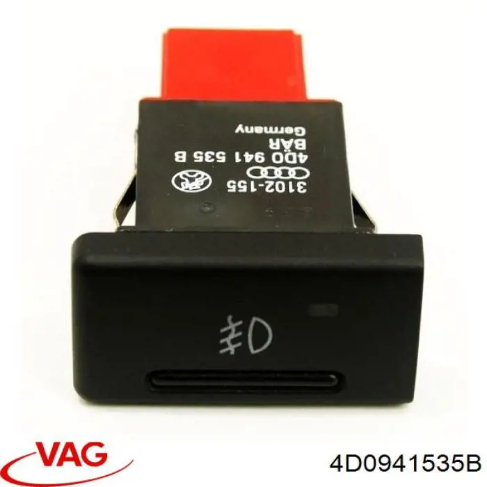 4D0941535B VAG кнопка включения противотуманных фар