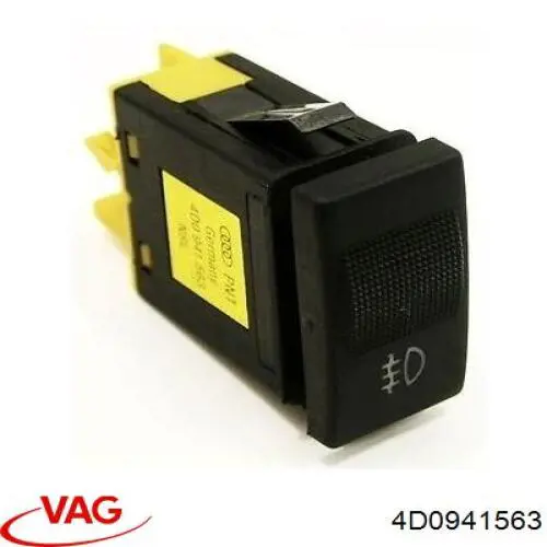 Кнопка включения противотуманных фар VAG 4D0941563 цена, от 2.26 USD
