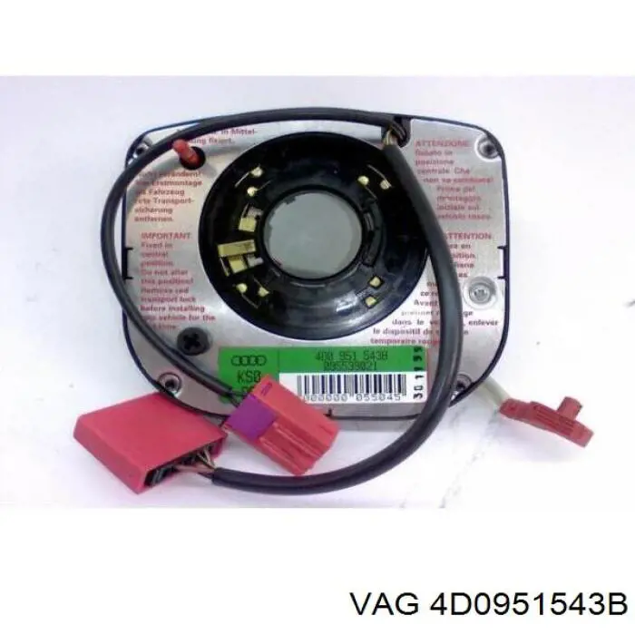 4D0951543B VAG Кольцо подушки безопасности