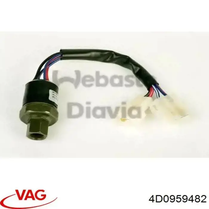 4D0959482 VAG датчик абсолютного давления кондиционера