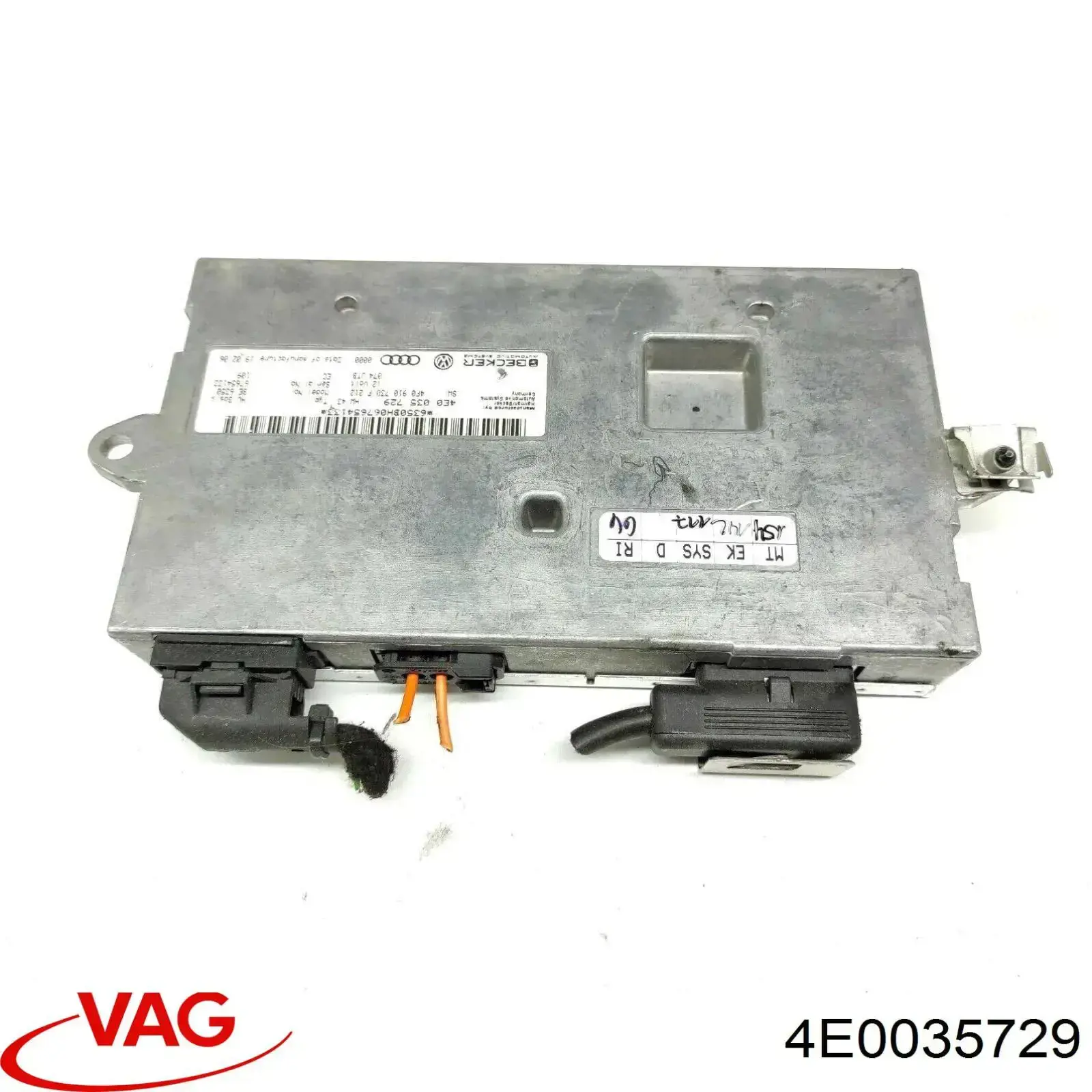 4E0035729 VAG Блок управление Bluetooth