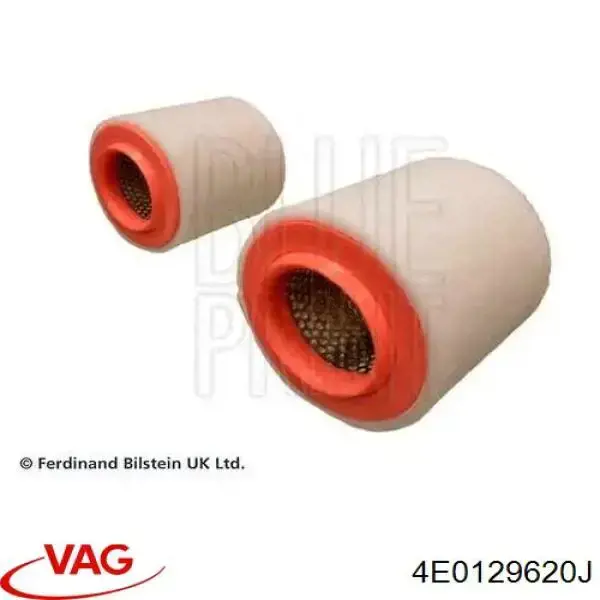 Элемент воздушного фильтра VAG 4E0129620J цена, от 29.57 USD