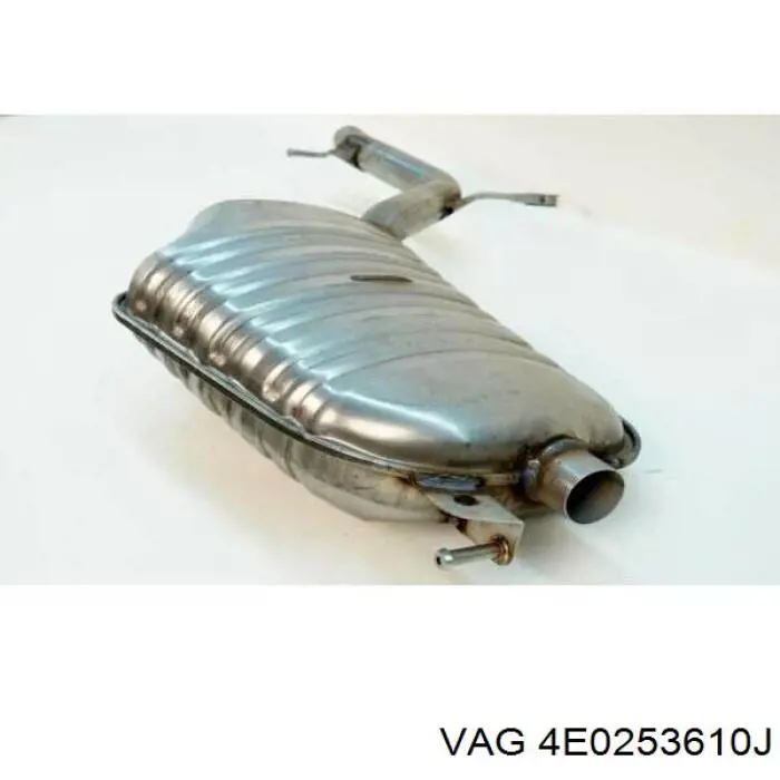 Глушитель, задняя часть VAG 4E0253610J