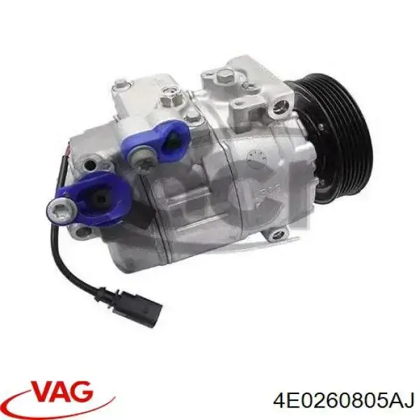 4E0260805AJ VAG compressor de aparelho de ar condicionado