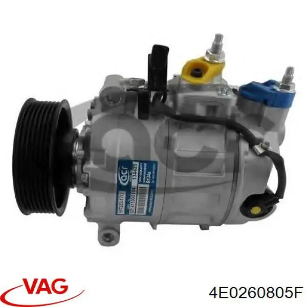 Компрессор системы кондиционирования VAG 4E0260805F цена, от 183.20 USD