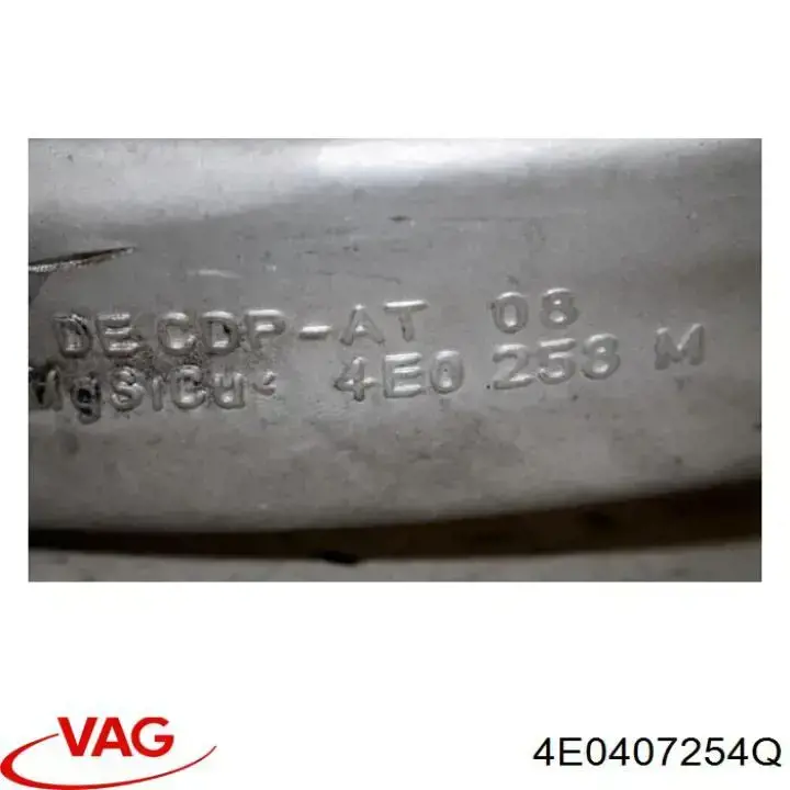 Купить 4E0407254Q VAG Ось передняя и поворотные кулаки